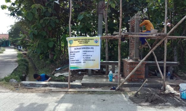 GAPURA BATAS RT DAN RW